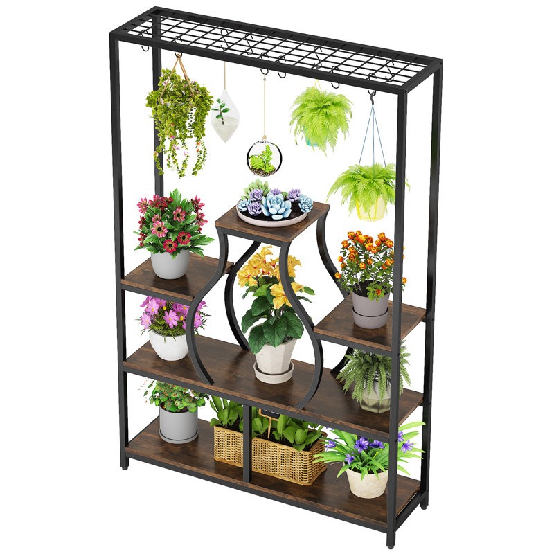 Bonsai Garden Display - Dekoracyjny wiszący kwietnik na ścianę do