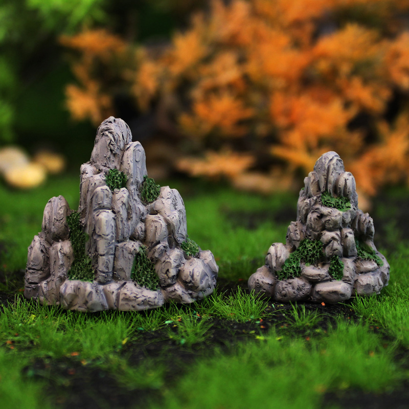 Bonsai Rock Garden - Mini górska miniaturowy sztuczny kamień sztuczne