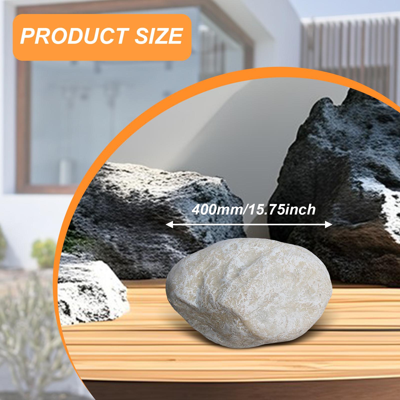 Bonsai Rock Garden - Sztuczne kamienie do krajobrazu, realistyczne ozdoby,