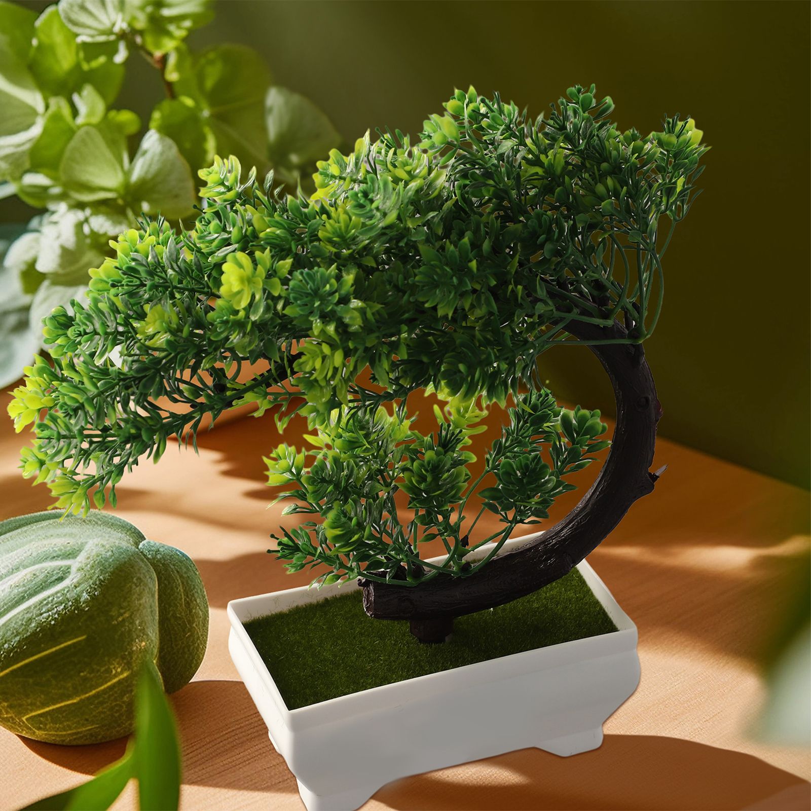 Bonsai Garden Table - Plastikowa ozdoba bonsai w doniczce do