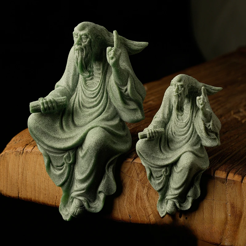 Mini Bonsai Zen Garden - Figurki Buddy Dekoracje Ścienne Rzeźby Zen