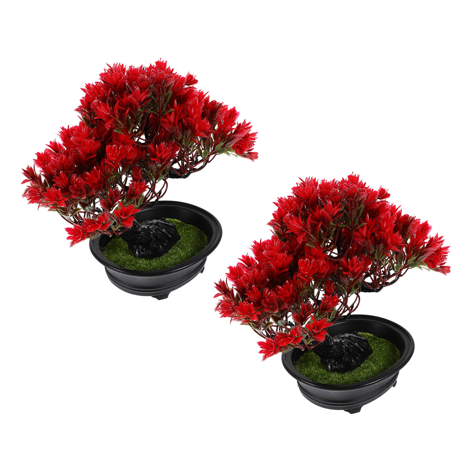 Bonsai Tree Zen Garden - 2 sztuki sztucznych drzewek bonsai o
