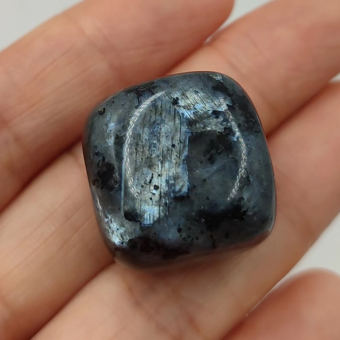 Naturalny Larvikite Tumbled St – Bonsai Rock Garden recenzja i cena