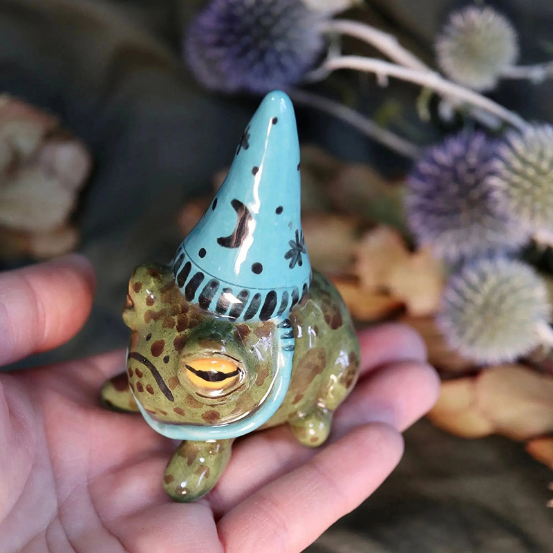 Urocze figurki żab do ogrodu,  – Bonsai Garden Art recenzja i cena