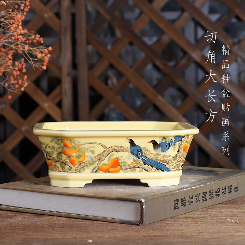 Porcelanowy prostokątny garnek – Bonsai Garden Table recenzja i cena