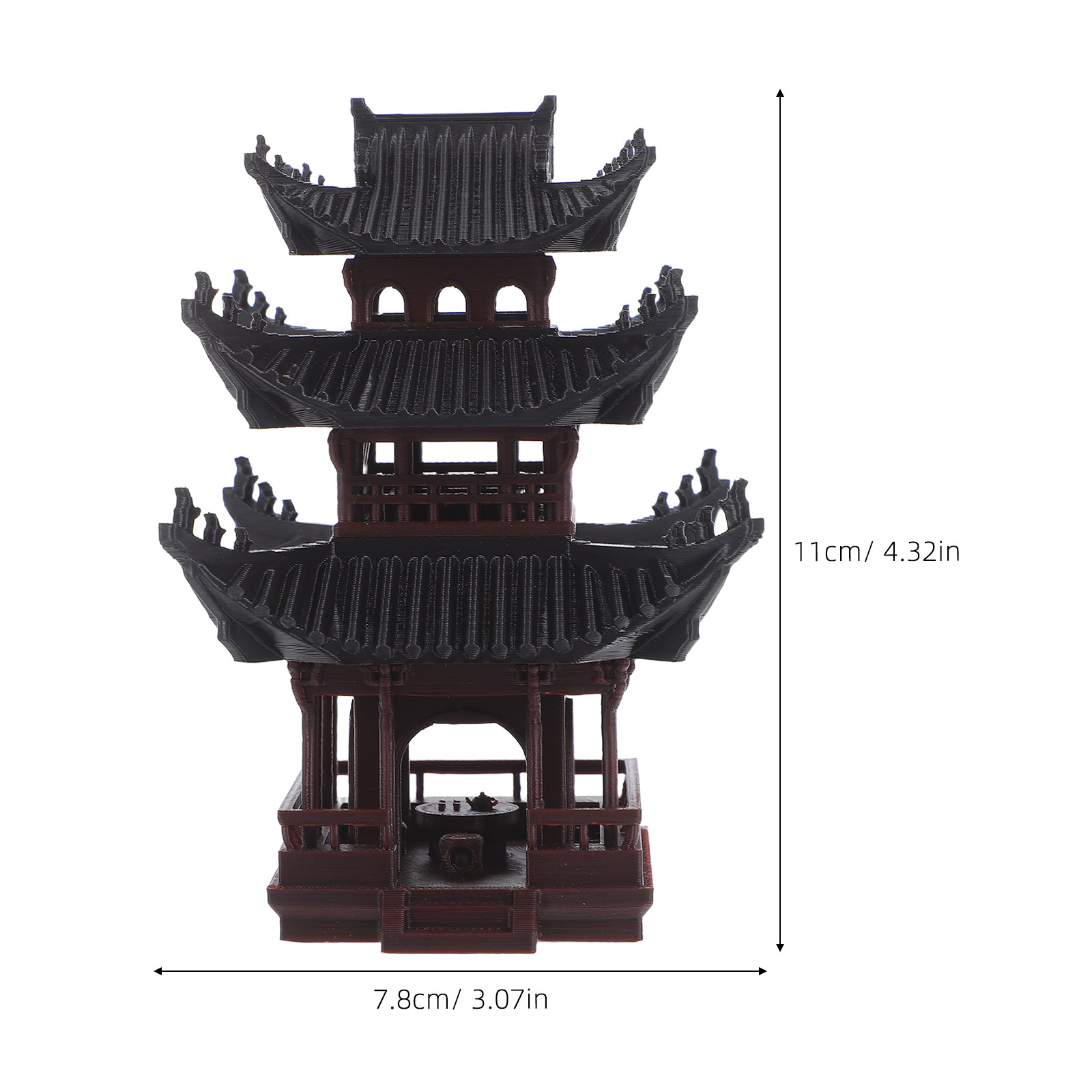 Miniaturowy pawilon, statuetka – Mini Bonsai Zen Garden recenzja i cena