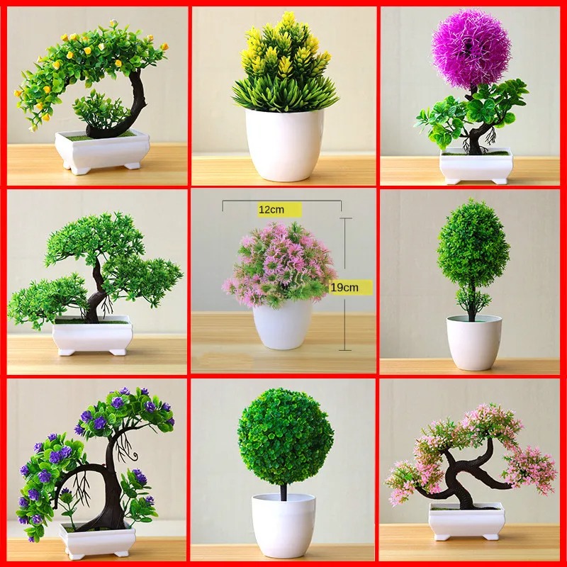 Sztuczne małe drzewka, rośliny – Bonsai Garden Ideas recenzja i cena