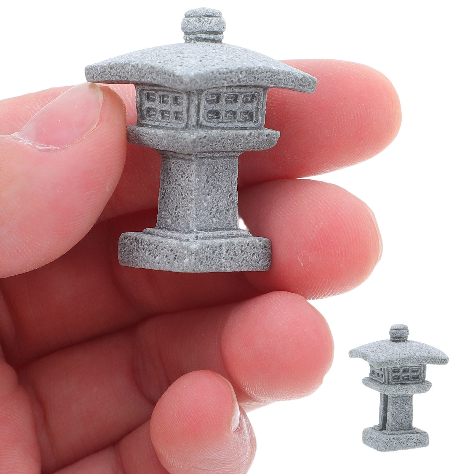 4 sztuki mini pawilonów - figu – Mini Bonsai Zen Garden recenzja i cena