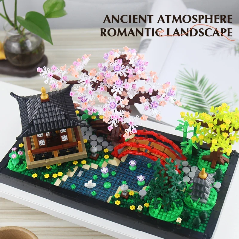 Klocki DIY Zen Realm Garden, k – Bonsai Tree Zen Garden recenzja i cena